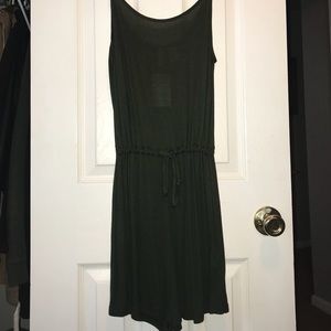 NWT Army Green Romper w/ Drawstring Waist